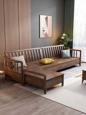 唐木板材做的沙发新中式（新中式沙发木头选什么材质）